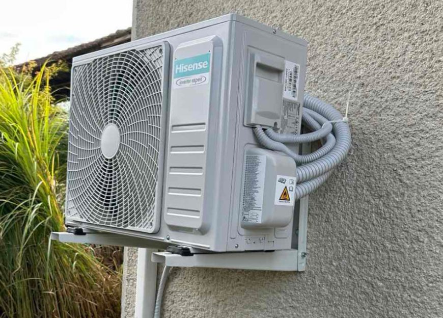 Klimatska naprava Hisense - montaža na hiši 4